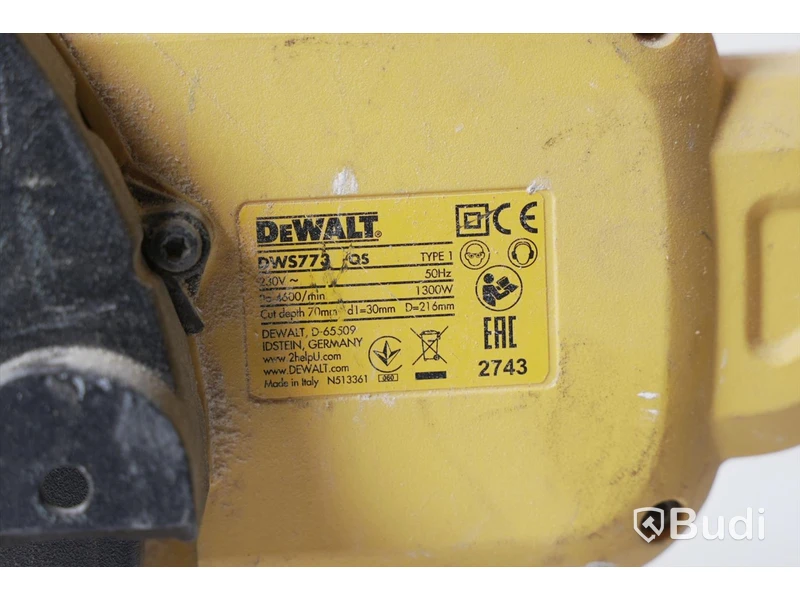 Kap- och gersåg - DeWalt DWS773