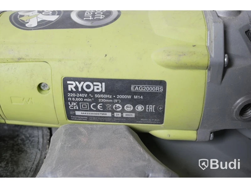 Vinkelslip - Ryobi EAG2000RS