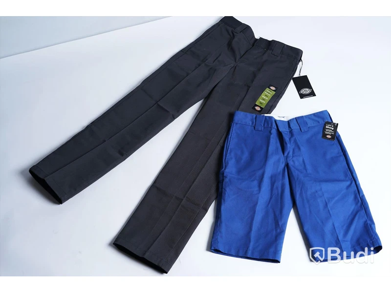 Dickies, Arbetsbyxa & shorts - 873 Slim Straight strl W30/L34 & shorts W30. Nypris 1248 kr