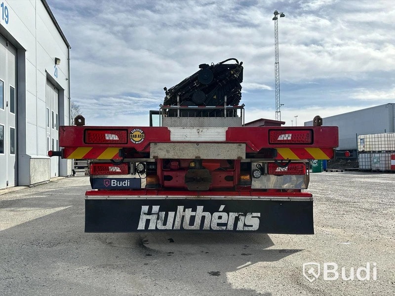 Lastbil Scania R490LB8X2-6 HNB Kranbil / Bodbil Hiab 858 E-7 med jibb