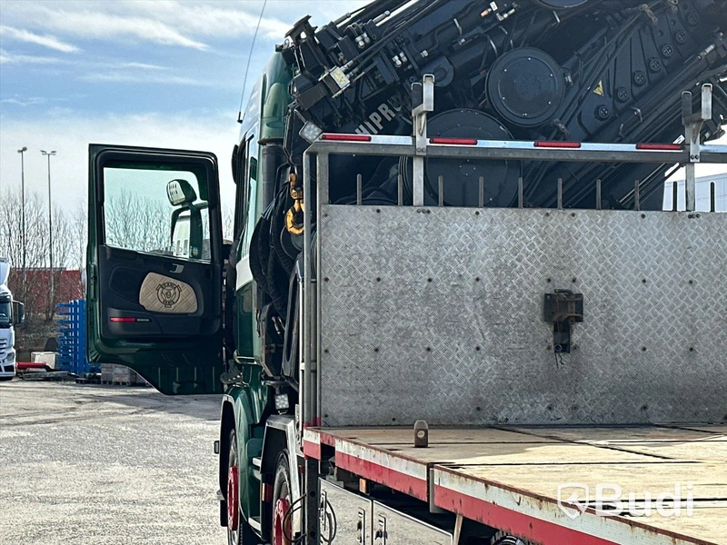 Lastbil Scania R490LB8X2-6 HNB Kranbil / Bodbil Hiab 858 E-7 med jibb