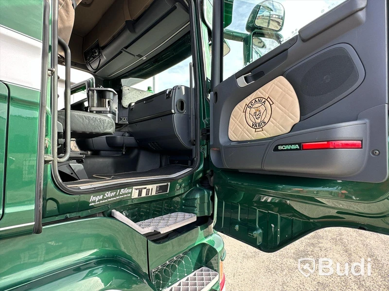 Lastbil Scania R490LB8X2-6 HNB Kranbil / Bodbil Hiab 858 E-7 med jibb