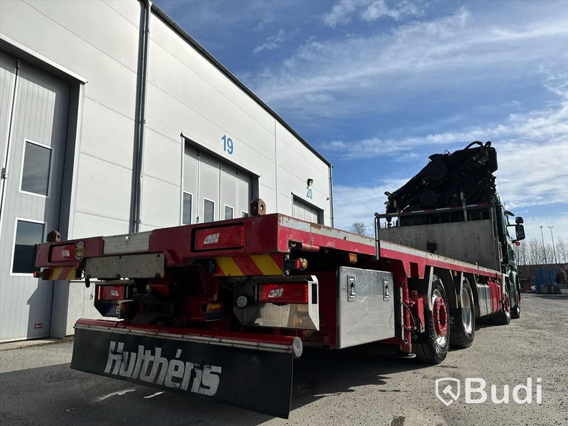 Lastbil Scania R490LB8X2-6 HNB Kranbil / Bodbil Hiab 858 E-7 med jibb