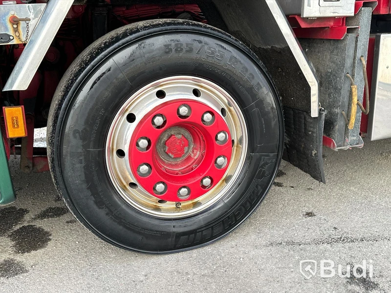 Lastbil Scania R490LB8X2-6 HNB Kranbil / Bodbil Hiab 858 E-7 med jibb