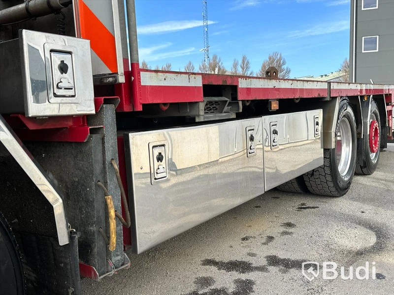 Lastbil Scania R490LB8X2-6 HNB Kranbil / Bodbil Hiab 858 E-7 med jibb