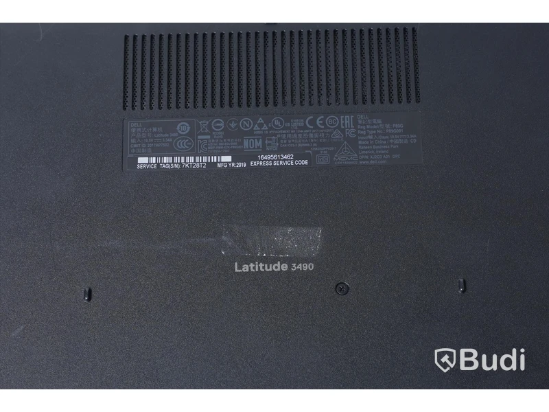 Bärbar dator – Dell Latitude 3490, inkl laddare OBS! rensad, inget OS