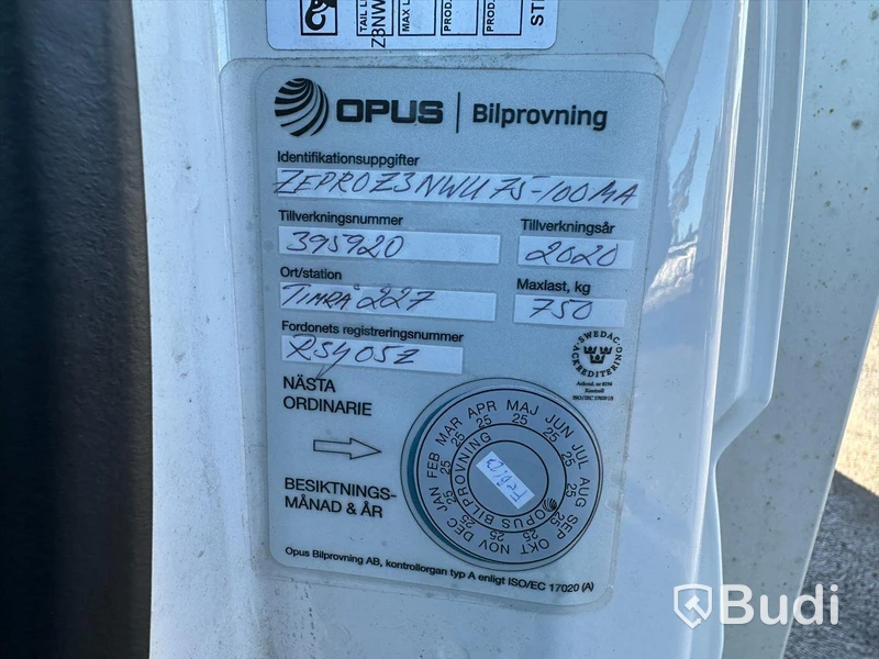 Lättlastbil Skåpbil MAN TGE SZN1E | 2019 | 22900mil | Automat| Värme i skåp