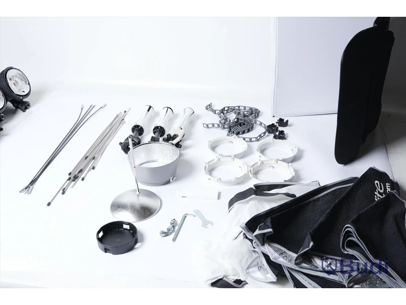 Studioblixtpaket med 2st Elinchrom D-lite2 och 2st D-lite RX2 m,m, (stort paket).