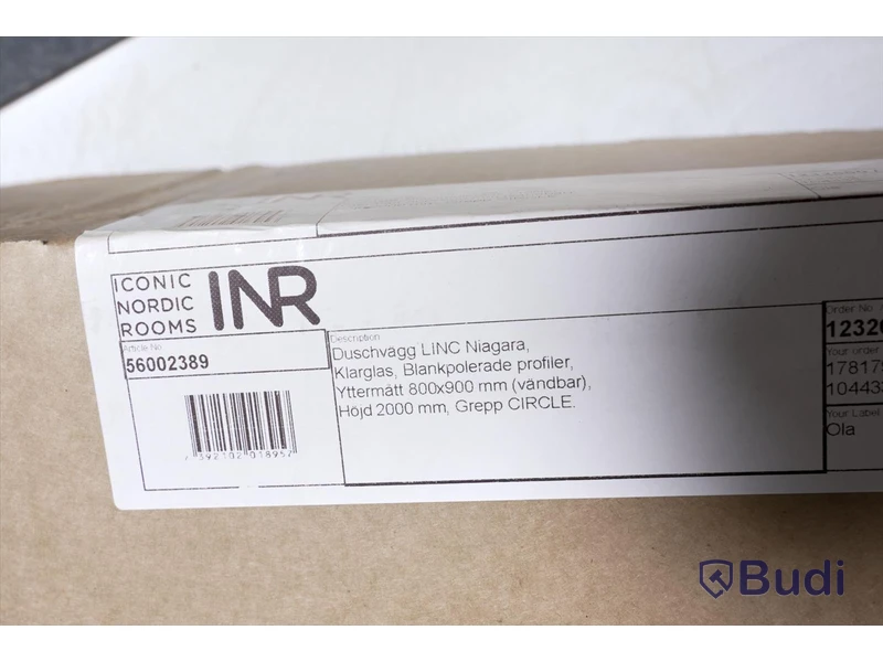 Duschhörna - INR Linc Niagara Nypris cirka 8000 kr