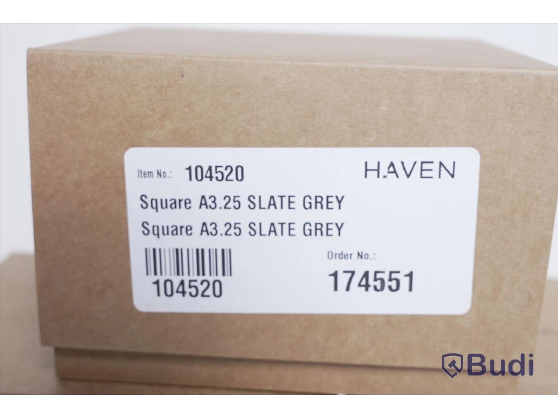 Förvaringslådor 6 st - Haven Slate Grey