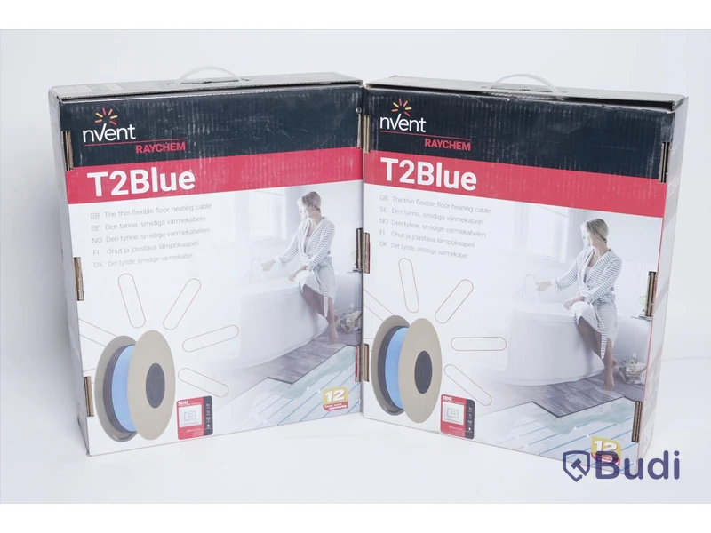 Golvvärmekabel 2 st - Nvent T2Blue-10 80 m