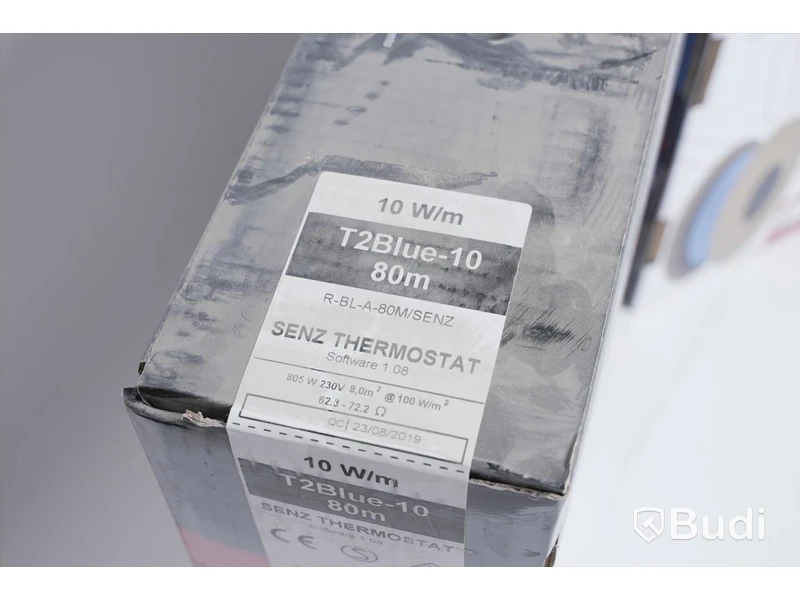 Golvvärmekabel 2 st - Nvent T2Blue-10 80 m