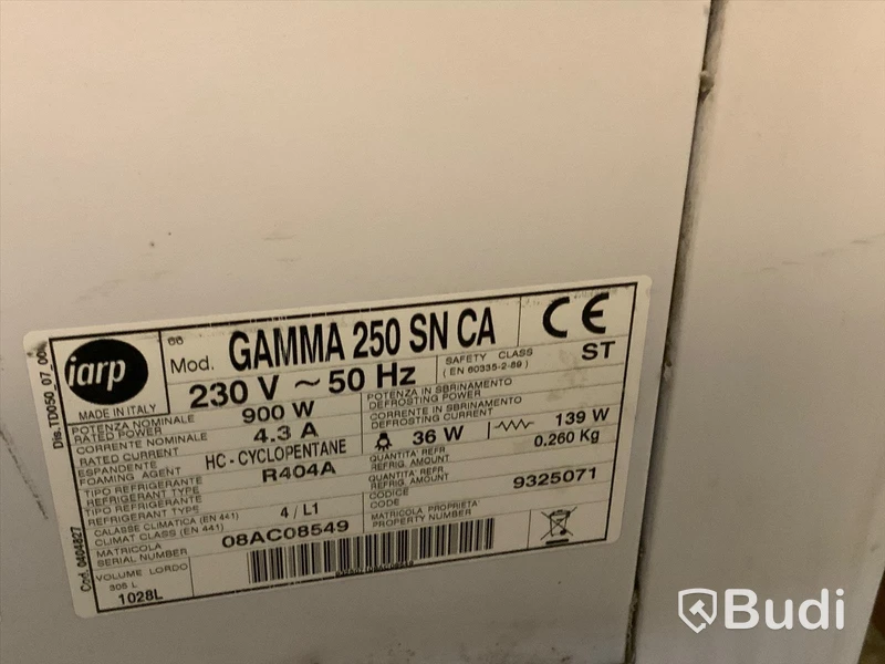 Frysbox iarp Gamma 250 SN CA