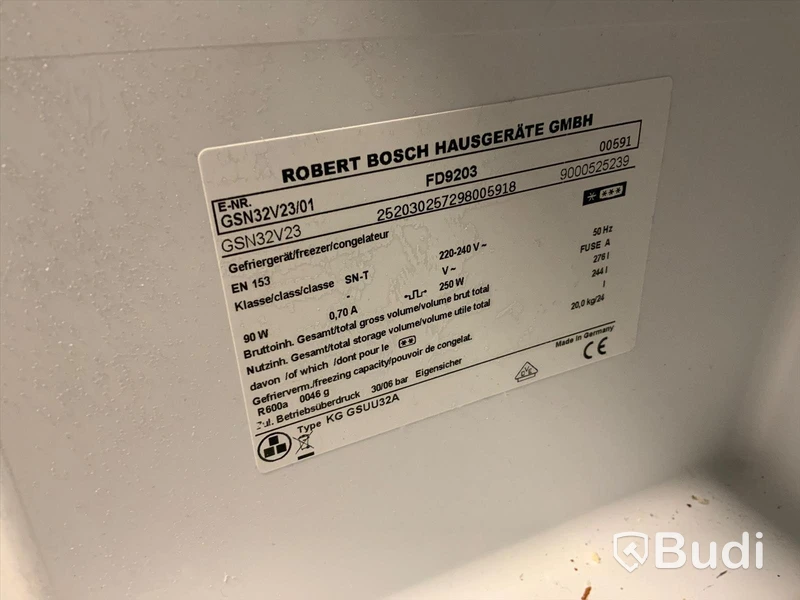 Frysskåp BOSCH GSN32 V23