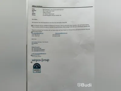 Butikskassa Colormetric med ANKER. Kassan är installerad. Skrivare och scanner.