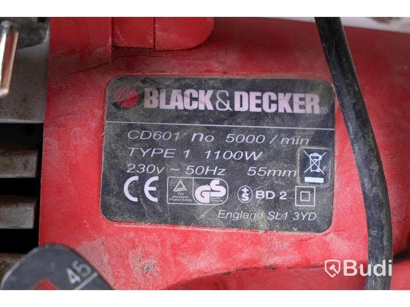 Cirkelsåg - Black & Decker CD601 1100W