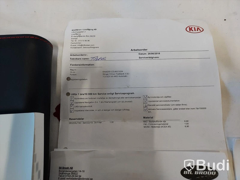 KIA Stinger 3.3 T-GDi AWD - 18 (370hk)
