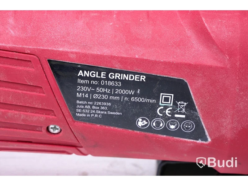 Vinkelslip och multislipmaskin - Meec Tools Angle Grinder, BRUKSBO