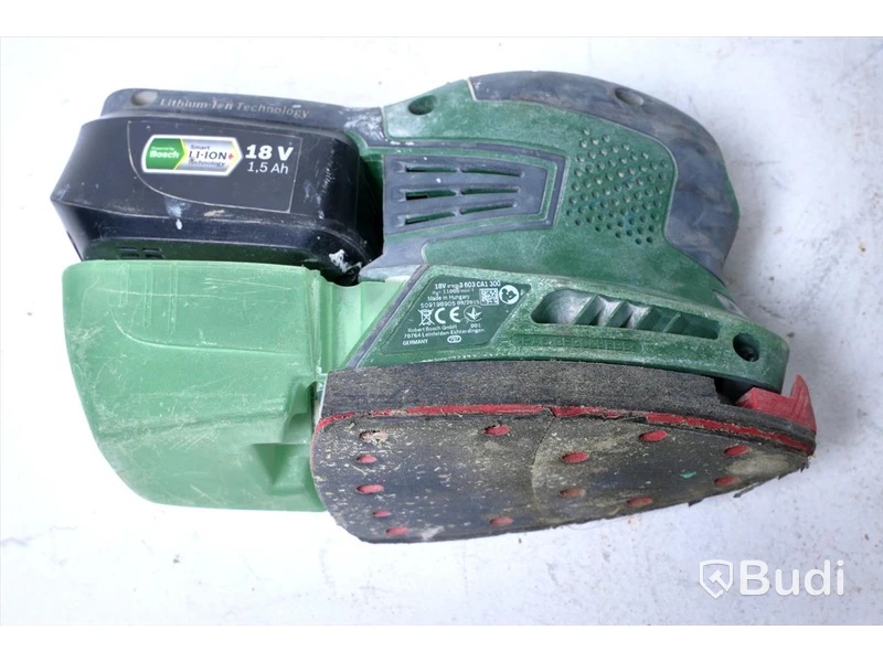 Sticksåg och slip med batteri - BOSCH PST 18 LI och BOSCH PSM 18 LI Obs! Osäker funktion.