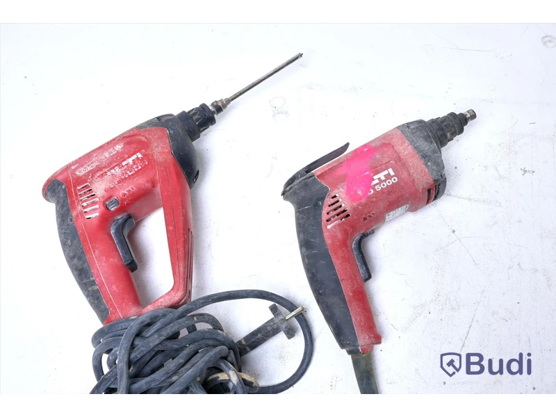 2 st Gipsskruvdragare - HILTI SD 5000 och HILTI SF 4000