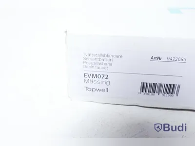 Blandare, blandarbricka samt bottenventil 2 st - Tapwell Mässing