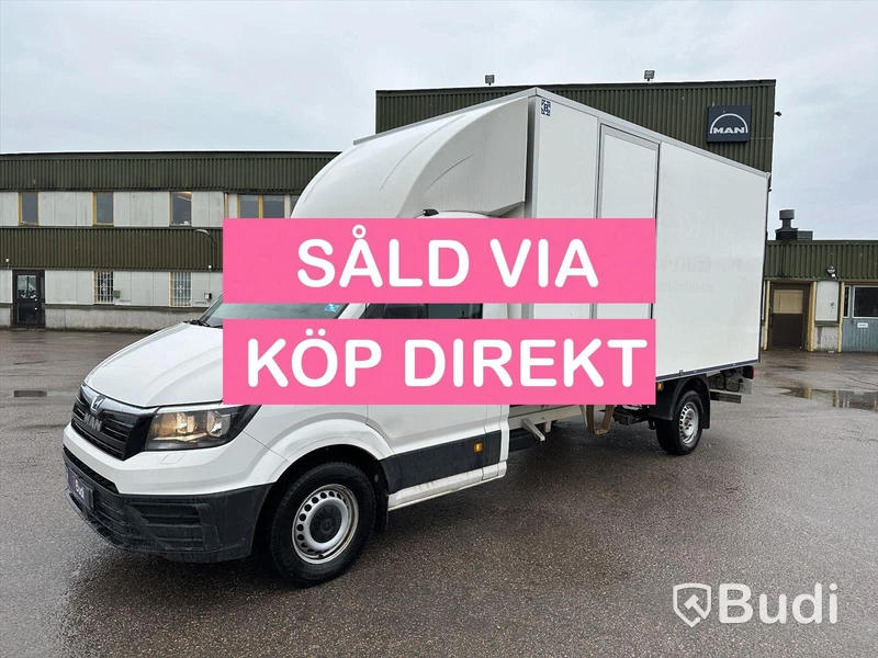 Lättlastbil MAN TGE SZN1E | 2019 | 11515 mil | Automat |- SÅLD