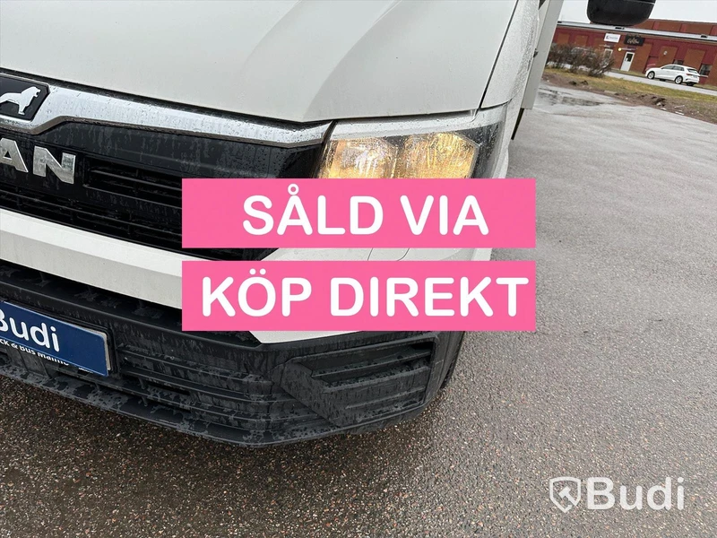 Lättlastbil MAN TGE SZN1E | 2019 | 11515 mil | Automat |- SÅLD