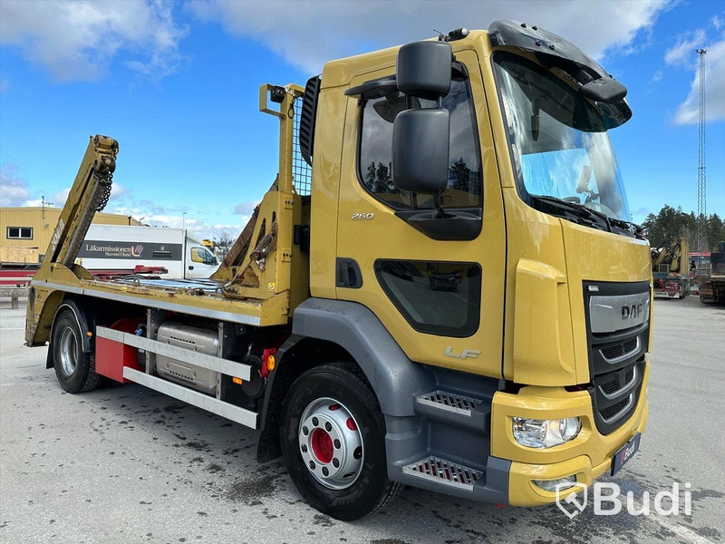 Ny Lastbil Daf LF 260 FA | JOAB Liftdumper överflytt | 2022