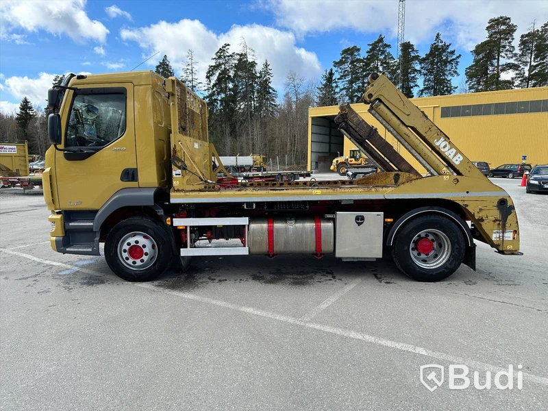 Ny Lastbil Daf LF 260 FA | JOAB Liftdumper överflytt | 2022