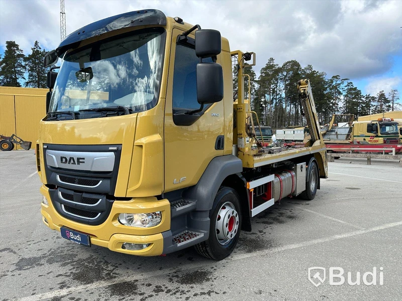 Ny Lastbil Daf LF 260 FA | JOAB Liftdumper överflytt | 2022