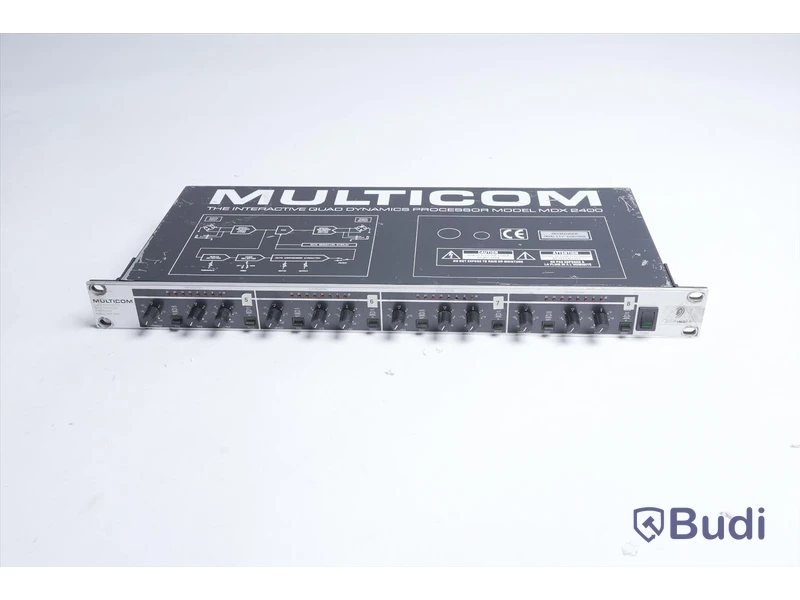 Effekt- och signalprocessor – Behringer MDX2400, Compressor/Limiter, 4 st kanaler.