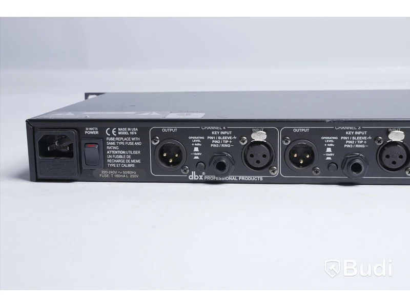 Quad gate – dbx 1074, utan kablar
