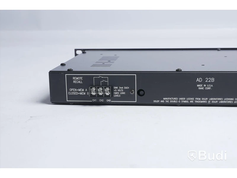 Audio Delay – Rane AD 22B, utan kablar
