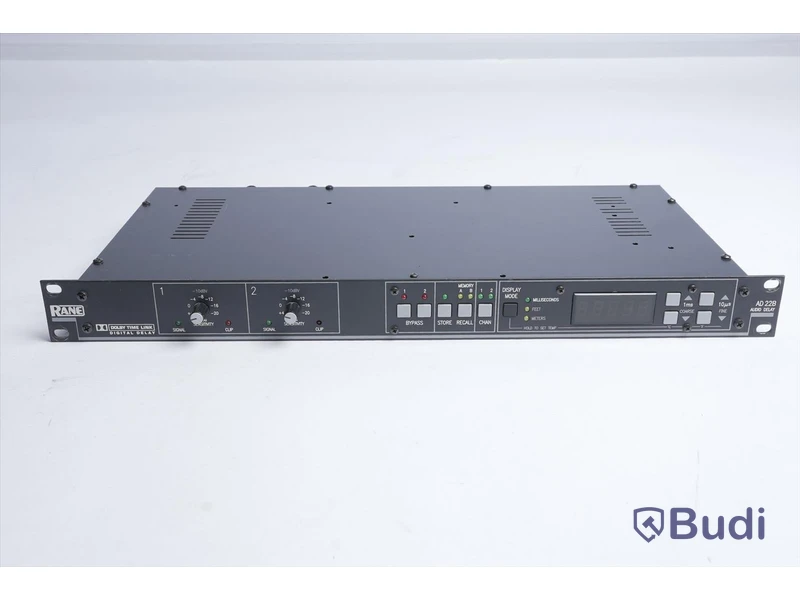 Audio Delay – Rane AD 22B, utan kablar