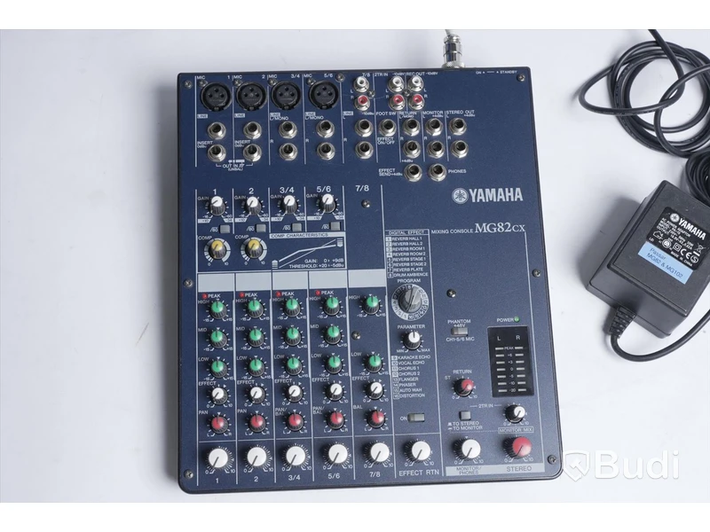 Mixerbord - Yamaha MG82cx - med väska