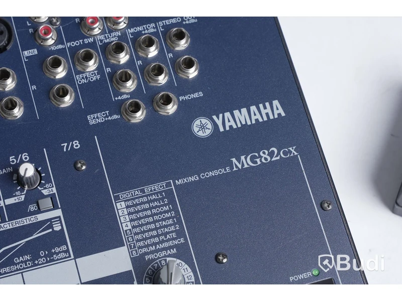 Mixerbord - Yamaha MG82cx - med väska