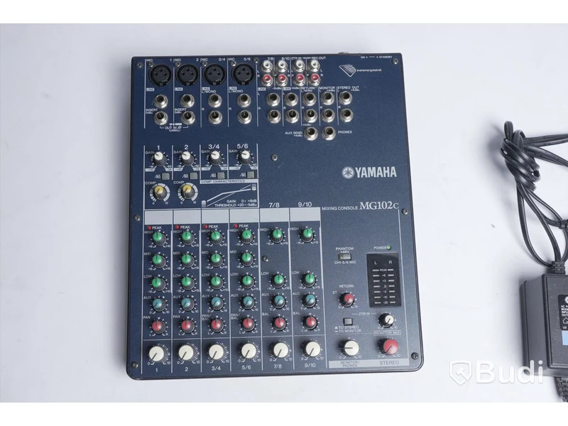 Mixerbord - Yamaha MG102c - med väska