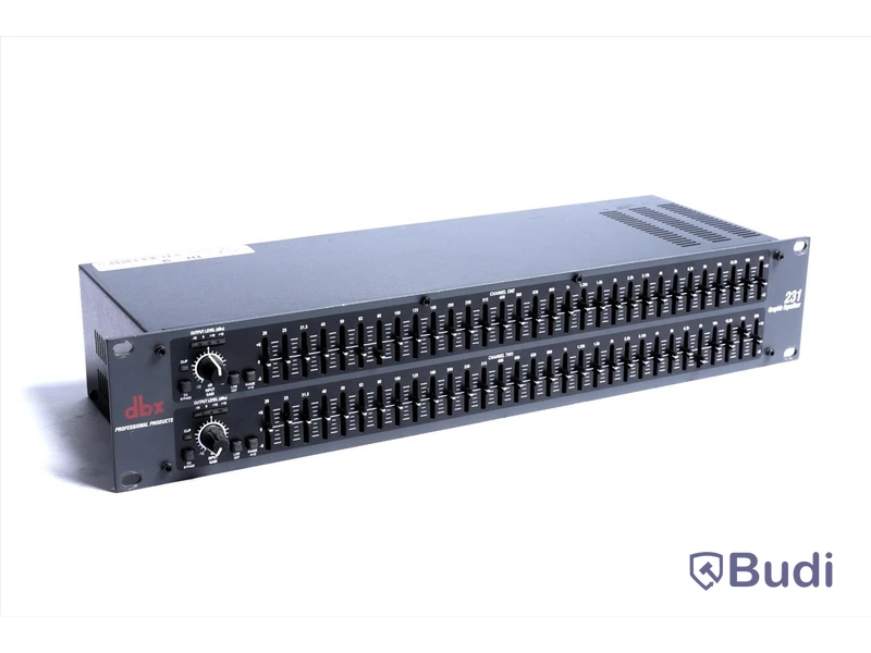 DBX 231 Graphic EQ - utan kablar