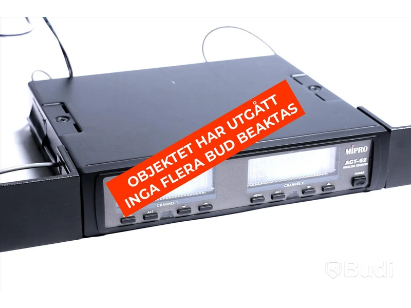 MIPRO act-52 trådlös mottagare