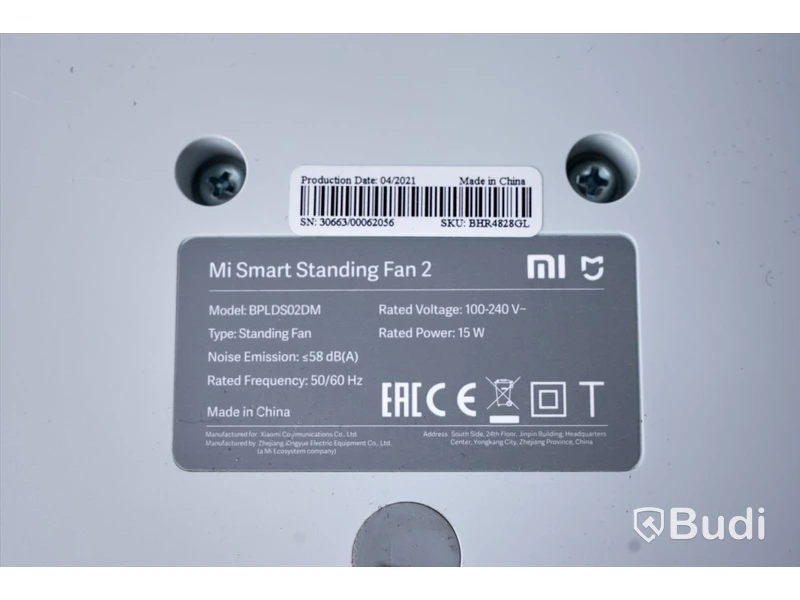 2 st Golvfläktar - MI Smart Standing Fan 2