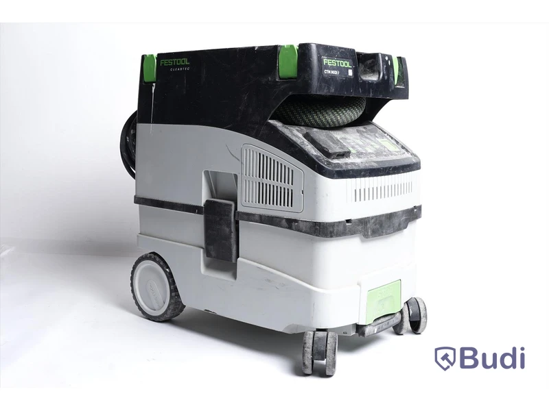 Festool parti med Dammsugare, CT-stoftavskiljare och Rengöringsset Universal. Nypris ca 15136 kr.