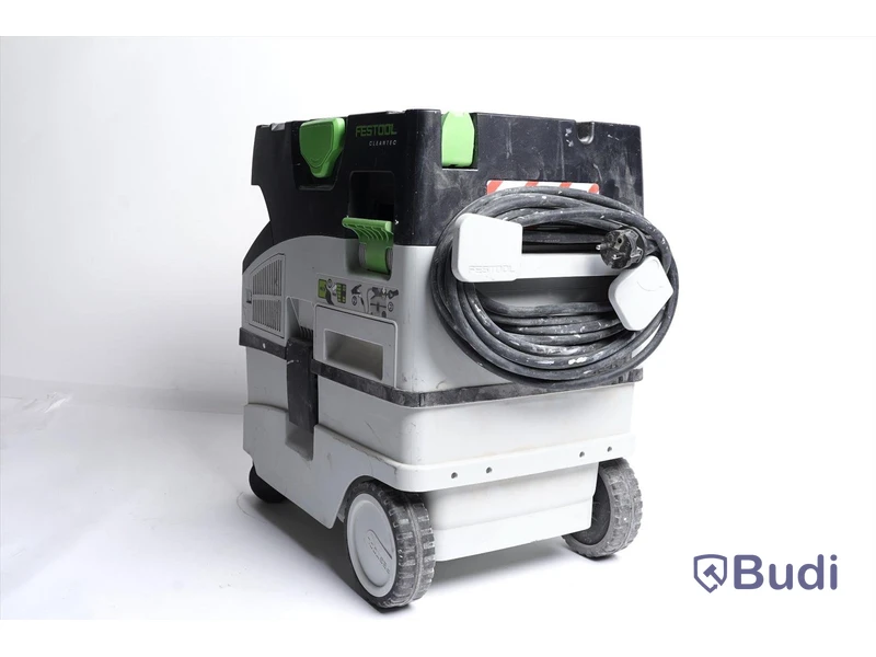 Festool parti med Dammsugare, CT-stoftavskiljare och Rengöringsset Universal. Nypris ca 15136 kr.