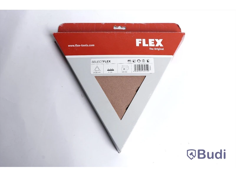 Parti med Flex Slippapper Trekantigt P100, P150, P180