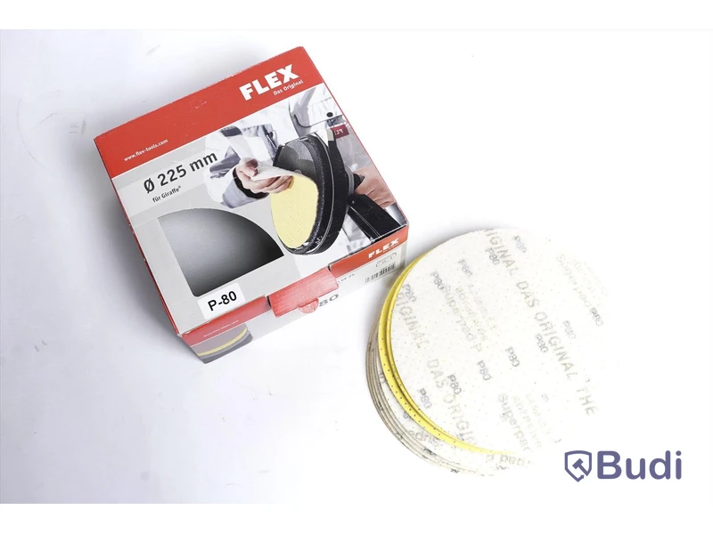 Parti med Flex Slippapper runt P100, P150, P80