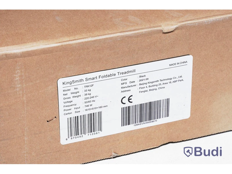 Ihopfällbart löpband – Xiaomi KingSmith Smart TRK12F