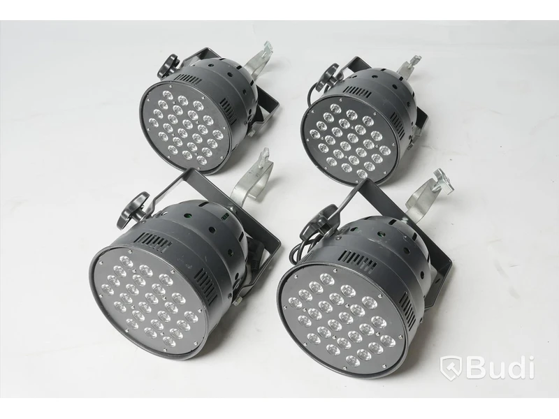 4 st Spotlights - Stairville Led Par56 Pro Spot 24x3W
