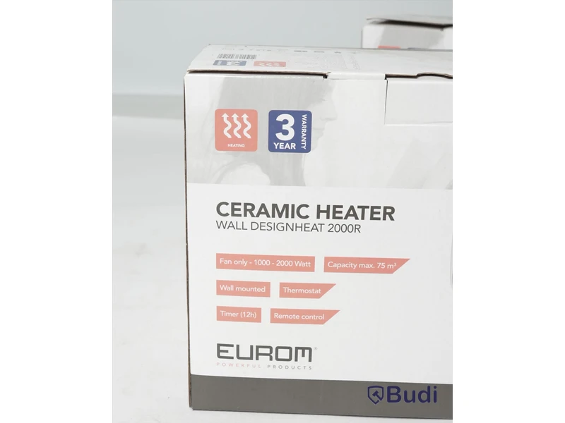2 st Ceramic Heater wall designheat 2000R