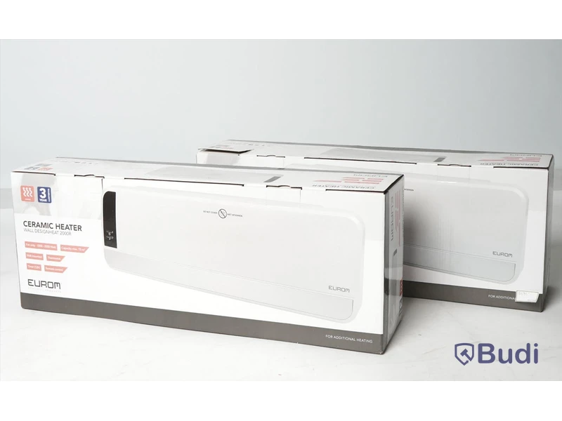 2 st Ceramic Heater wall designheat 2000R