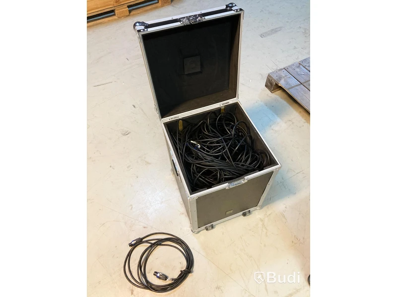 Packcase med diverse kablar - IMG Stageline, 61x45x45 cm