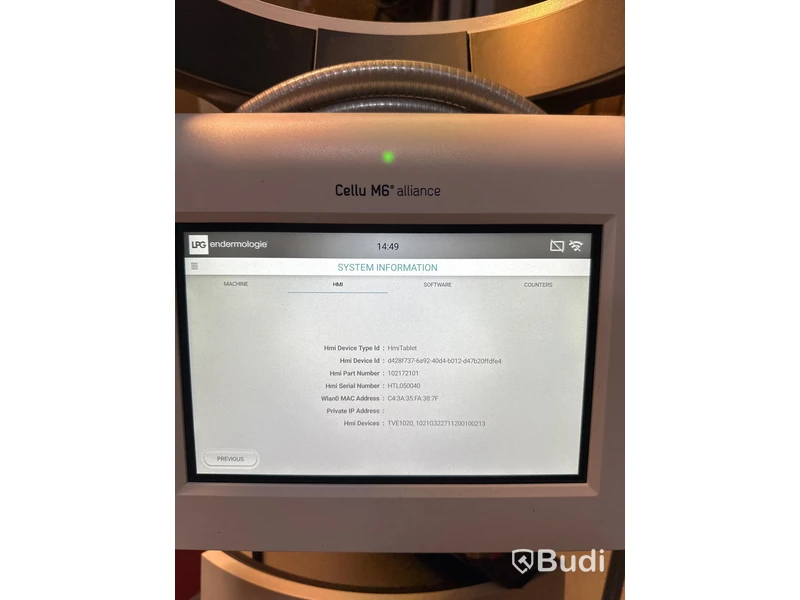 Skönhetsmaskin - LPG Cellu M6 Alliance - Endermologie